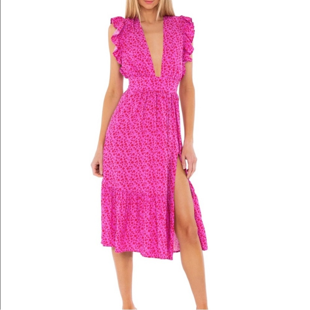 STILLWATER THE LABEL The Jessie Midi Dress in Little Flower